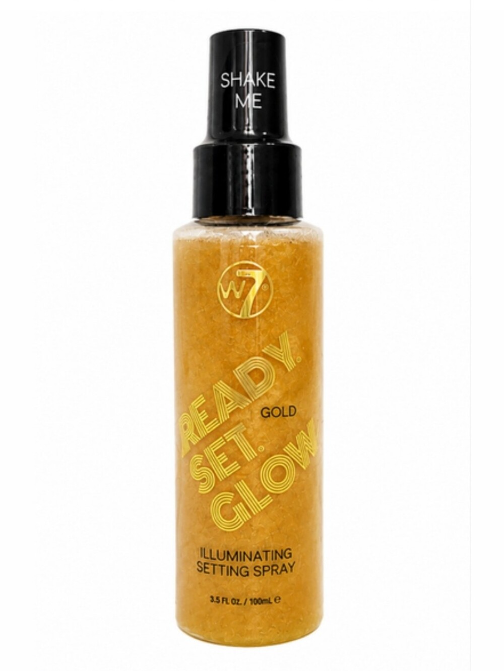 $6 When Bundled - W7 Ready Set Glow Gold Illuminating Setting Spray - Festival